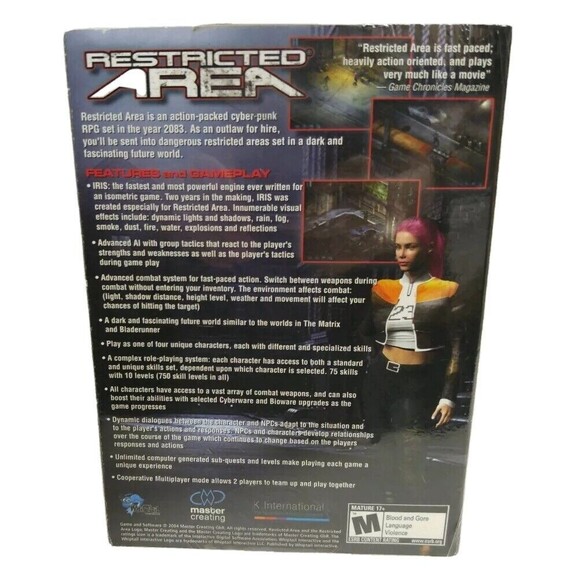 Restricted Area Whiptail interactive - PC CD-Rom Software Video Game in BOX RPG - Picture 3 of 3